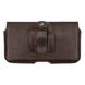 Кожаный чехол на пояс Valenta 918Note для iPhone 6/7/8 Plus Темно-коричневый, Коричневый