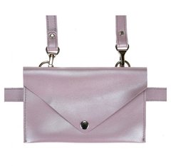 Маленький універсальний жіночий клатч-конверт Valenta перламутрового кольору