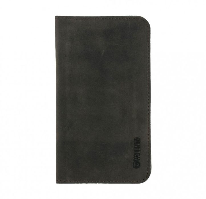 Шкіряний чохол-гаманець Valenta С1153 для Apple iPhone 12 mini Коричневий