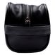 Мужской черный кожаный несессер ВК23 Valenta большого размера, Черный