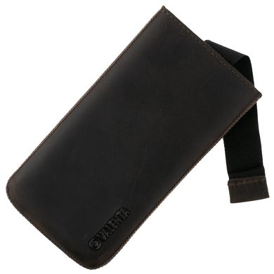 Кожаный чехол-карман Valenta 56411xrm5 Коричневый (153х74х8 мм), Коричневый