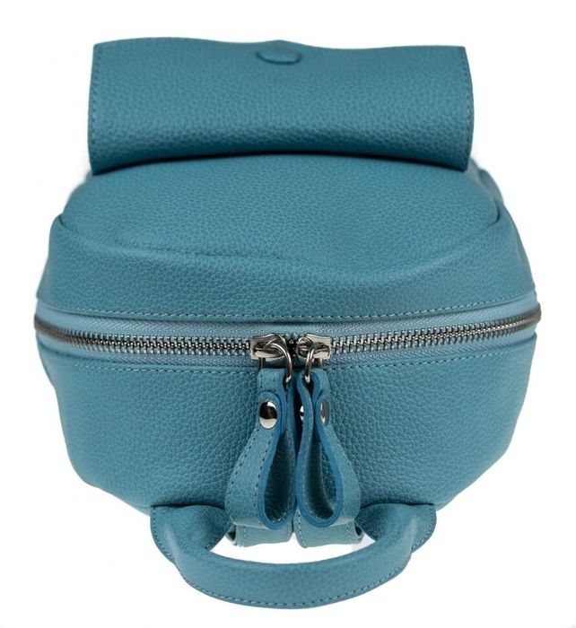 Valenta Women's Leather Backpack Bag Blue