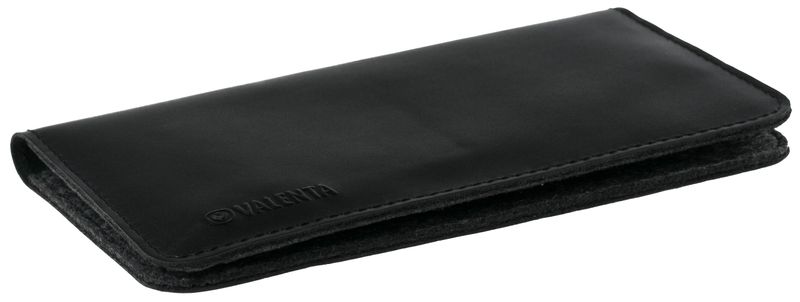 Кожаный чехол-кошелек Valenta С1153 для Apple iPhone 12 mini Черный