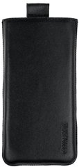Кожаный чехол-карман Valenta для телефона Samsung Galaxy A32, The black