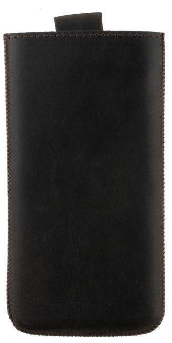 Кожаный чехол-карман Valenta для Samsung Galaxy M30 Коричневый