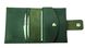 Кожаный кардхолдер - кошелек для монет Valenta ХР247 Темно - зеленый