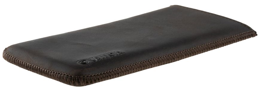 Шкіряний чохол-кишеня для телефонів (163 х 75 х 9 мм) Коричневий, Коричневий