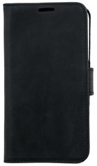Шкіряний чохол-книжка Valenta С1075 для Samsung Galaxy S7, Чорний