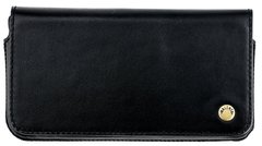 Шкіряний чохол-гаманець Valenta С1129XXL для Xiaomi Redmi 10 Чорний, Чорний