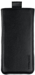 Кожаный чехол-карман Valenta С564 для Samsung Galaxy M12 Черный, Черный