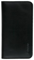 Шкіряний чохол-гаманець Valenta С1153 для Apple iPhone 13 mini Чорний