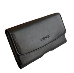 Кожаный чехол на пояс Valenta 570SM для iPhone 12/12 Pro Черный, Черный
