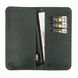 Шкіряний чохол-гаманець Valenta Libro для Apple iPhone 12 Pro Max Зелений