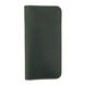 Кожаный чехол-кошелек Valenta Libro для Apple iPhone 12 Pro Max Зеленый