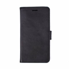 Кожаный черный чехол-книжка Valenta для Huawei Y5 II, Чорний