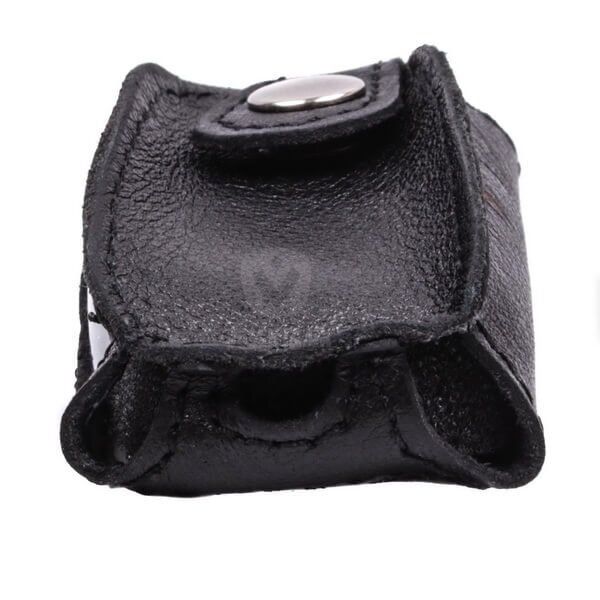 Кожаный чехол Valenta для брелока для Davinci 330/399, The black