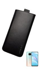 Шкіряний чохол-кишеня VALENTA телефон Xiaomi Mi 10T Lite Чорний, Чорний