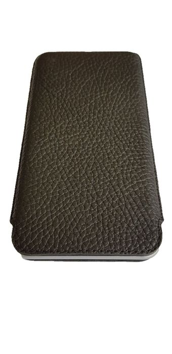 Кожаный чехол-карман Valenta C1193 для Xiaomi Redmi 7 Черный флотар, Черный