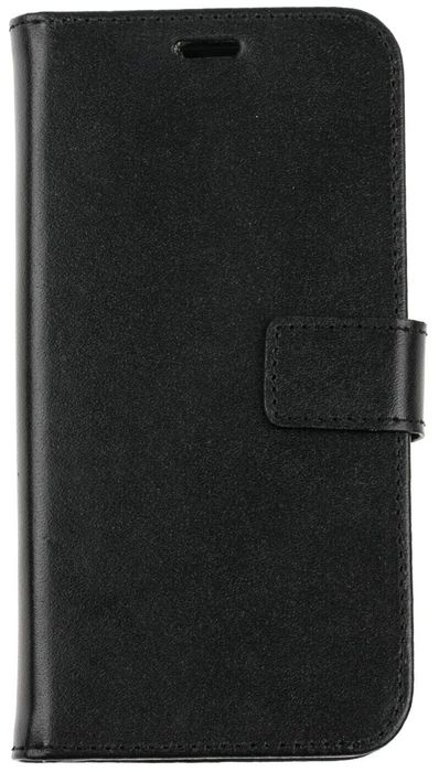 Кожаный чехол-книжка С1294 Valenta для iPhone XR Черный, Черный