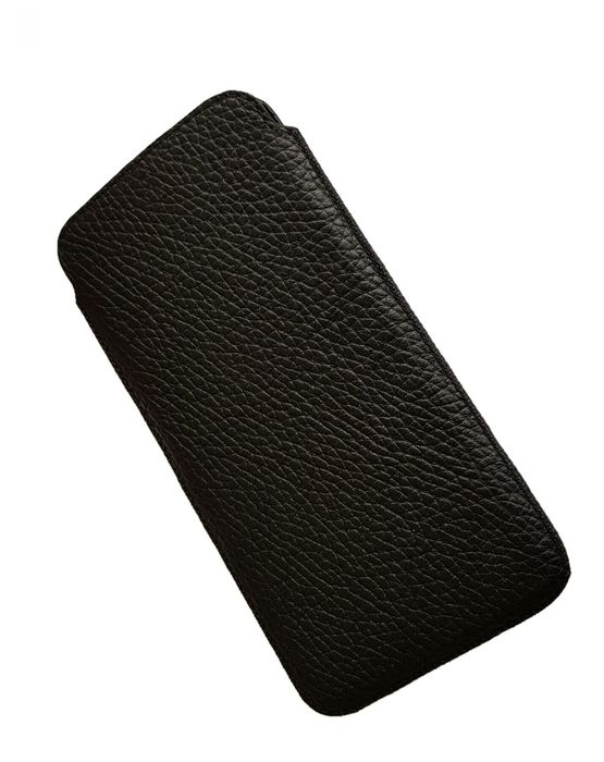 Шкіряний чохол-кишеня Valenta C1193 для Xiaomi Redmi 7 Чорний флотар, Чорний