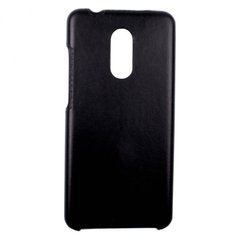 Кожаный чехол-накладка Valenta для телефона Xiaomi Redmi 5, The black