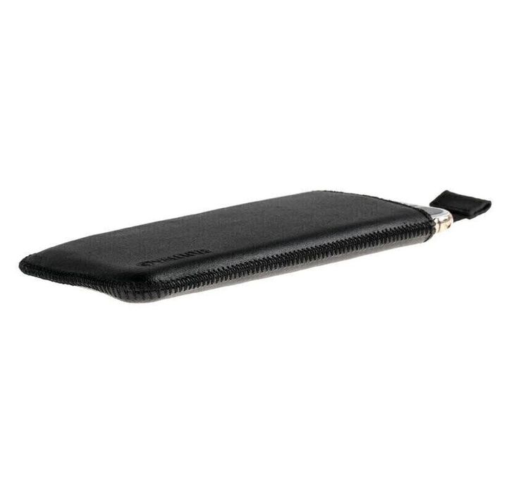 Шкіряний чохол-кишеня Valenta для Samsung Galaxy A40 Чорний, Чорний