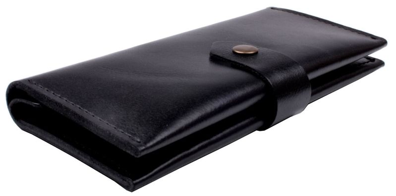 Кожаный черный мужской кошелек Valenta XP174 Alcor