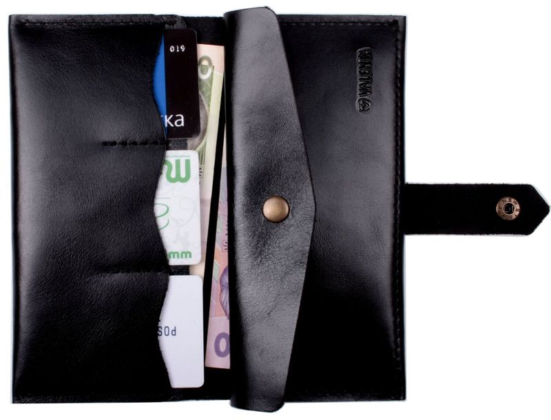 Valenta XP174 Alcor Leather Black Men's Wallet