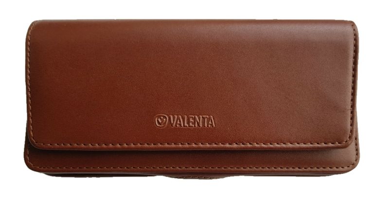 Чохол на ремінь Valenta 401Note8 для телефонів (163x76x12 мм.)  Рудий, Чорний