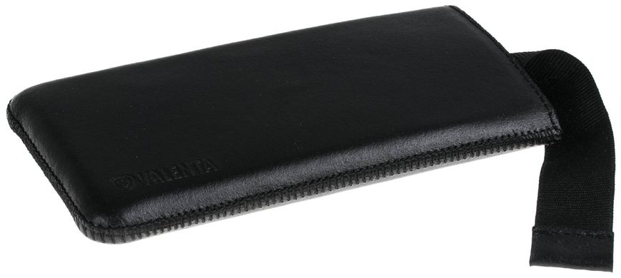 Кожаный чехол-карман Valenta C564Note4 ( 160 х 80 х 8 мм) , Черный